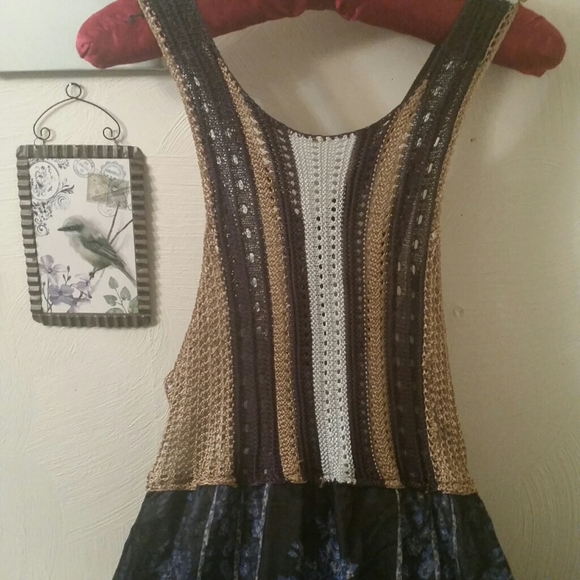 Free People boho tunic top / dress, Medium - Picture 9 of 12